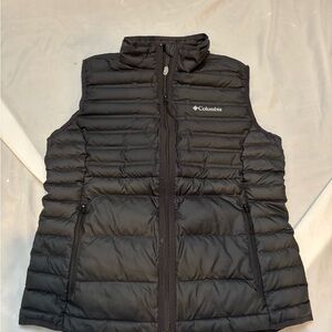 Columbia Black Quilted Vest